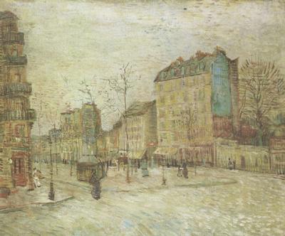 Vincent Van Gogh Boulevard de Clichy (nn04) oil painting picture